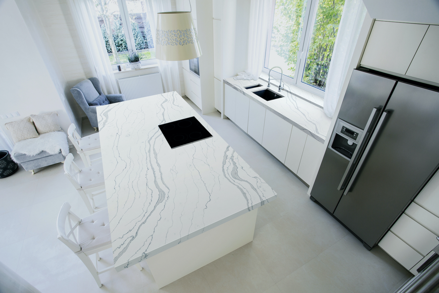 Unveiling the Enchantment of Quartz: Enhancing Your Kitchen with the Optimal Countertop Selection